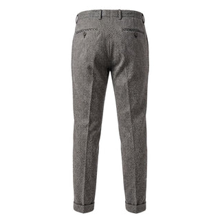 Black Rayon Men Pant