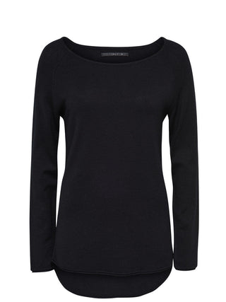Black Polyamide Sweatshirt