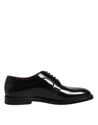 Black Calfskin Oxfords And Derbies