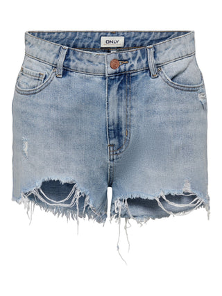 Blue Denim Shorts