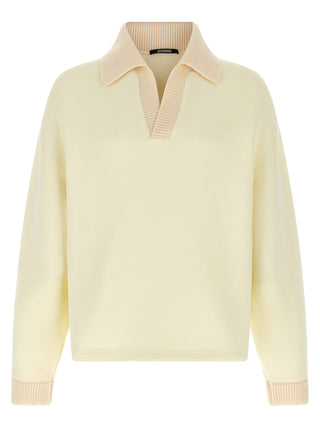 Beige Cotton Sweatshirt