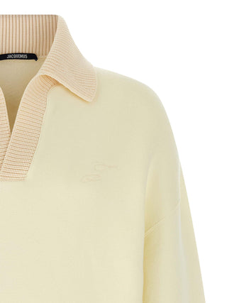 Beige Cotton Sweatshirt