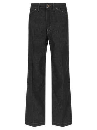 Black Cotton Jeans Denim