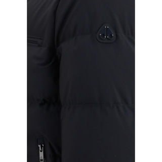 Black Nylon Full-Length Jacket