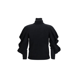 Black Wool Oves Aries Turtleneck