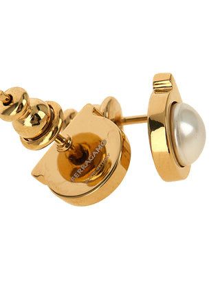 Gold Brass Earrings