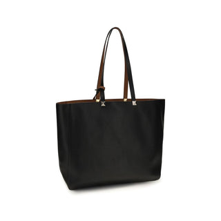Black Calf Leather Bos Taurus Shoulder Bag
