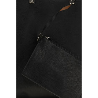 Black Calf Leather Bos Taurus Shoulder Bag