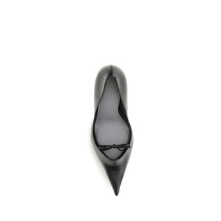 Black Lamb Ovis Aries High Heel Pumps