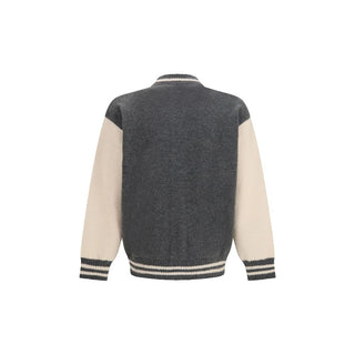 Multicolor Cashmere Bomber
