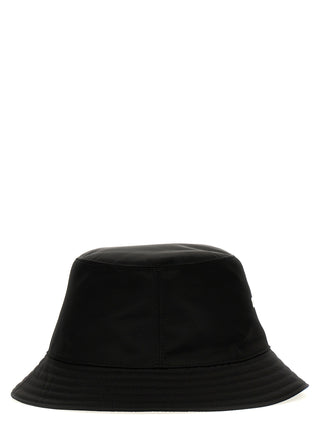 Black Polyamide Bucket Hat