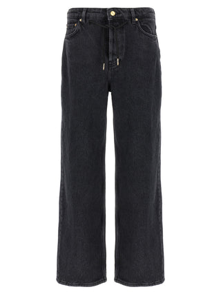 Black Cotton Jeans Denim