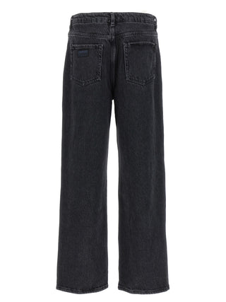 Black Cotton Jeans Denim