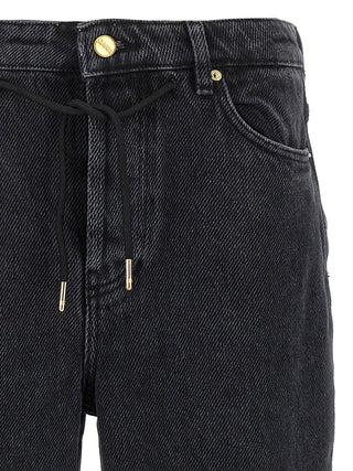 Black Cotton Jeans Denim