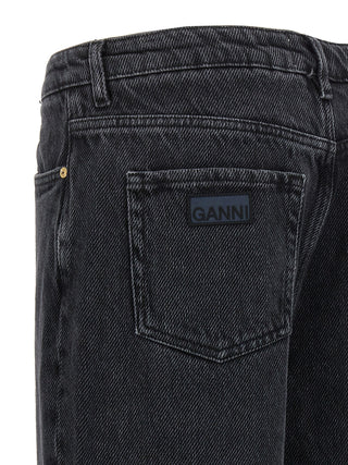 Black Cotton Jeans Denim