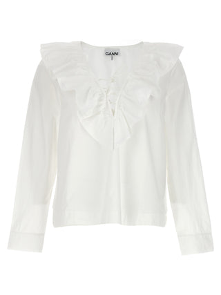 White Cotton Blouse