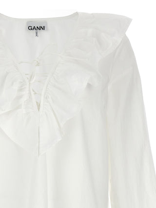 White Cotton Blouse