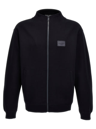 Blue Cotton Sweatshirt