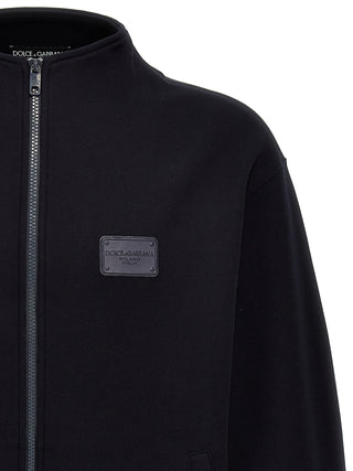 Blue Cotton Sweatshirt