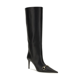 Black Calf Leather Bos Taurus Boots