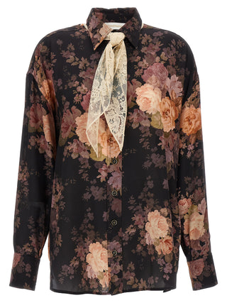 Multicolor Silk Blouse