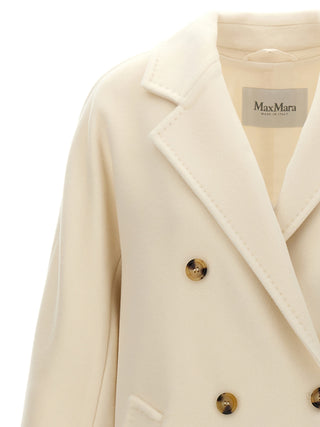 White Virgin Wool Coat