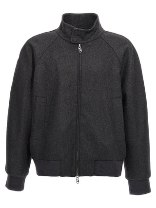 Gray Cashmere Jacket
