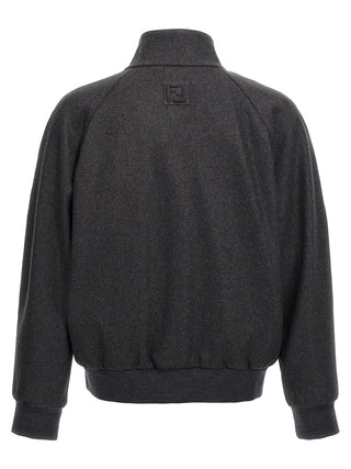 Gray Cashmere Jacket