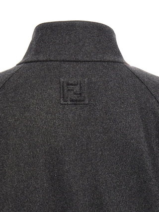 Gray Cashmere Jacket