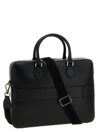 Black Lamb Leather Tote Bag