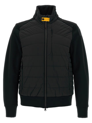 Black Polyamide Full-Length Jacket