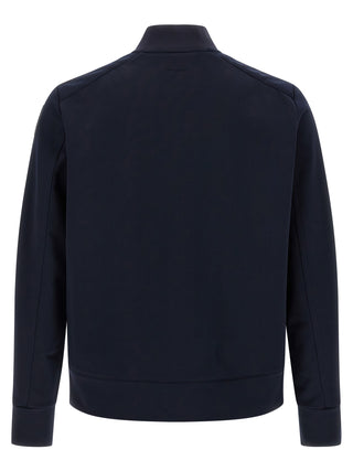Blue Polyester Sweatshirt