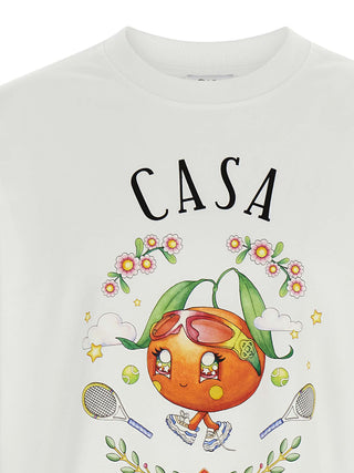White Organic Cotton Sportswear