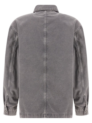 Gray Cotton Blouse