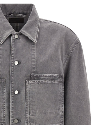 Gray Cotton Blouse