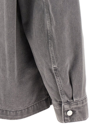 Gray Cotton Blouse