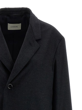 Gray Cashmere Coat