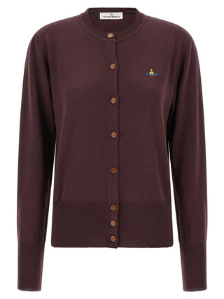 Bordeaux Wool Cardigan