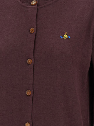 Bordeaux Wool Cardigan