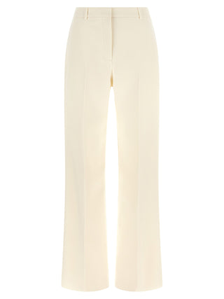 White Virgin Wool Dress Pants