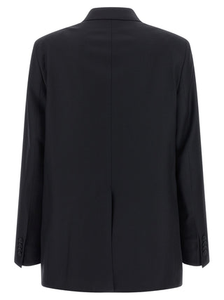 Black Virgin Wool Two-Piece Suit
