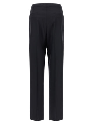 Black Virgin Wool Two-Piece Suit