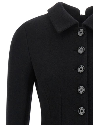 Black Virgin Wool Blazer