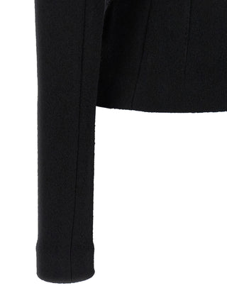Black Virgin Wool Blazer