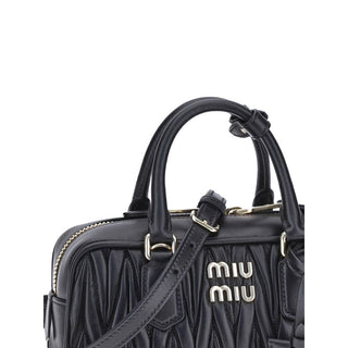 Black Calf Leather Bos Taurus Handbag
