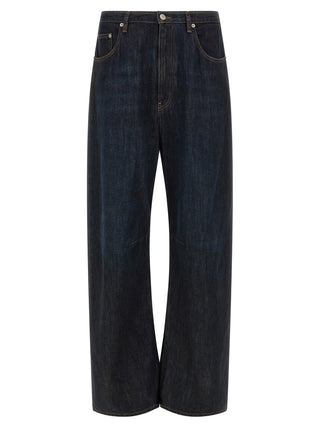 Blue Cotton Jeans Denim