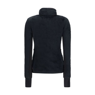 Black Polyester Sweatshirt