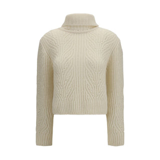 Beige Wool Oves Aries Turtleneck