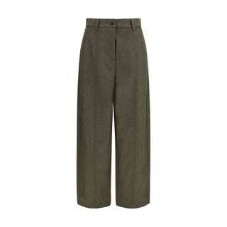 Bicolor Wool Oves Aries Casual Pants