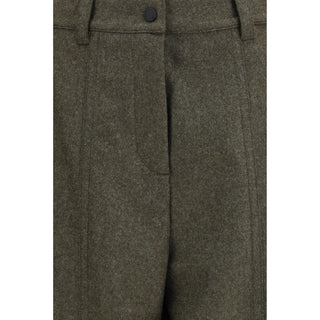 Bicolor Wool Oves Aries Casual Pants